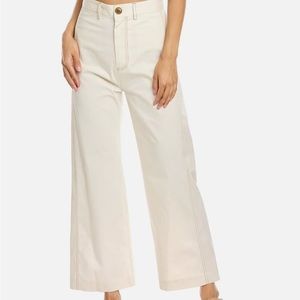 Sea NY Stella Classic Pant | SZ 4 | Eggshell